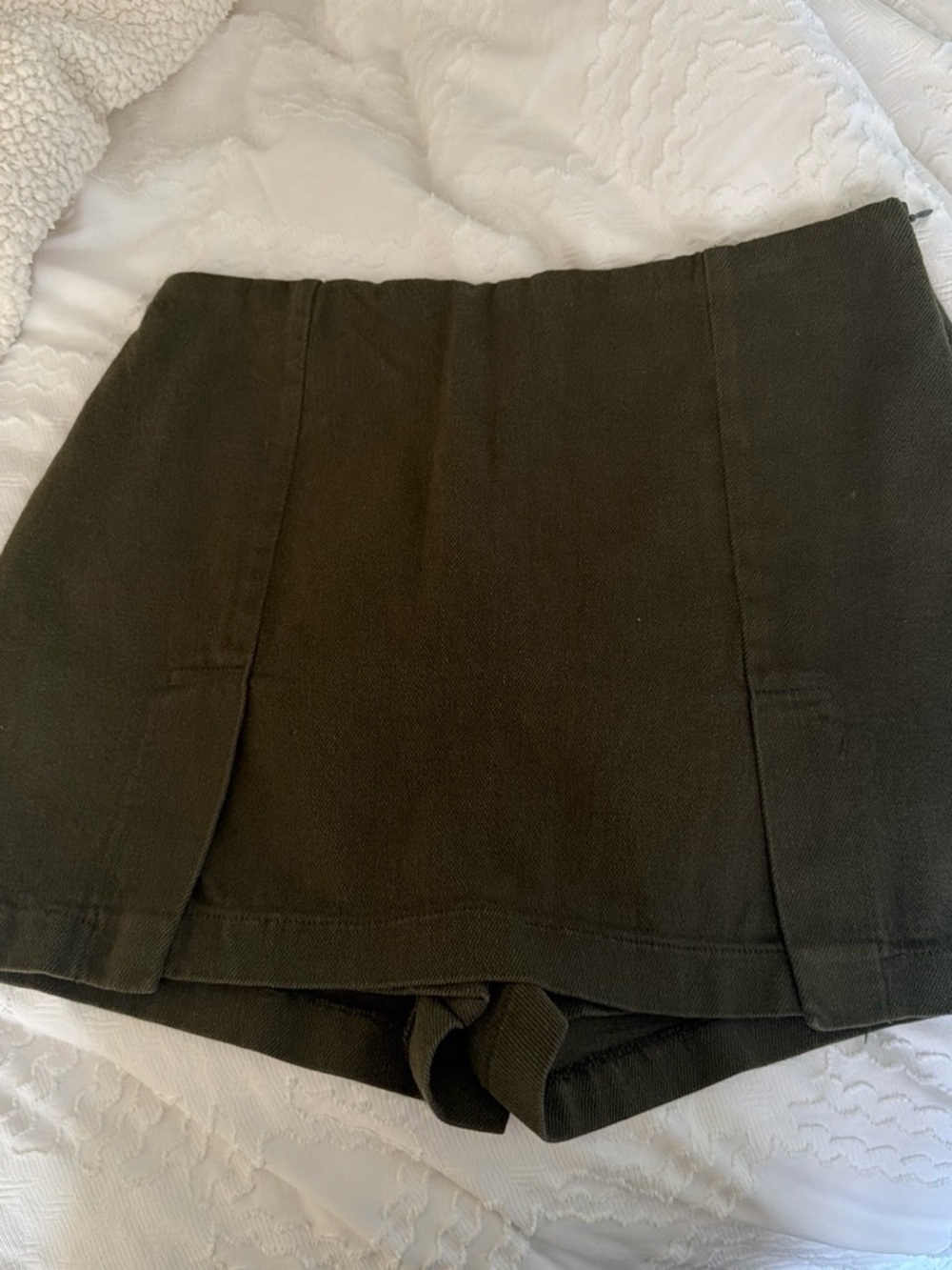 Zara Olive Green Skort NWT